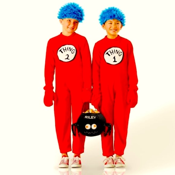 COPY - 🔥FLEECE POTTERY BARN THING 2 COVETED COLLECTORS COSTUME w/ PBK WIG INC… - Picture 2 of 8